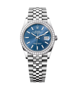Rolex  Datejust 36mm 126284 Blue Dial Jubilee Bracelet