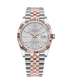 Rolex Datejust 36mm 126231 Silver Fluted Motif Dial Jubilee Bracelet