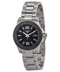 Longines Women's L32574566 Conquest Stainless Steel Watch