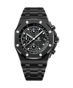 Audemars Piguet Royal Oak Offshore Black Dial Black Ceramic Bracelet 42mm 26238CE.OO.1300CE.01
