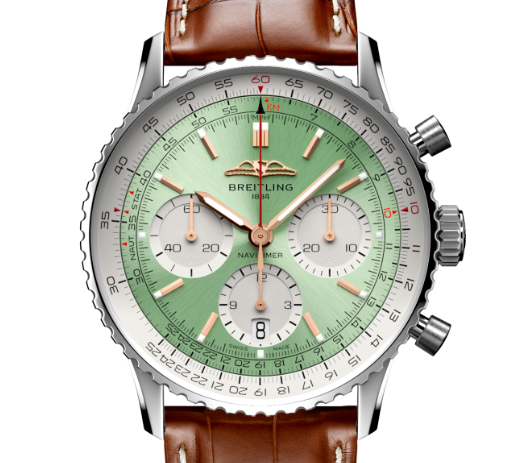 Breitling AB0139211L1P1 Navitimer B01 Green Dial - ??ew - Image 2