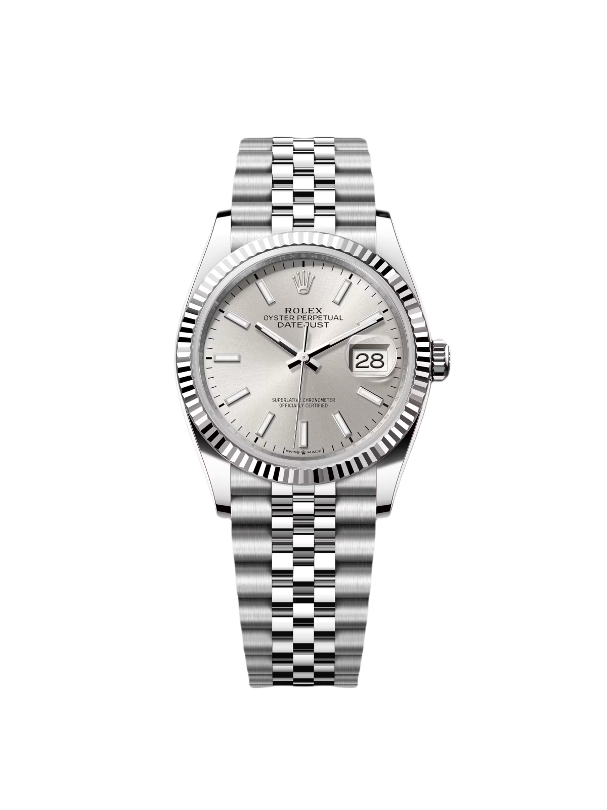 Rolex Datejust 36mm 126234 Silver Index Dial Oyster Stainless Steel - Image 2