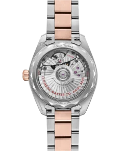 Alternative view of Omega Seamaster Aqua Terra 150M 34 mm Pink Dial Stainless Steel and Sedna™ 18k Rose Gold Bracelet 220.20.34.20.60.001