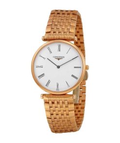 Longines Women's L4.709.1.91.8 La Grande Classique Rose-Tone Stainless Steel Watch