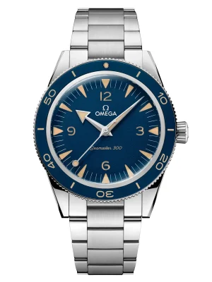 Omega Seamaster 300 41mm Blue Dial Stainless Steel Bracelet 234.30.41.21.03.001