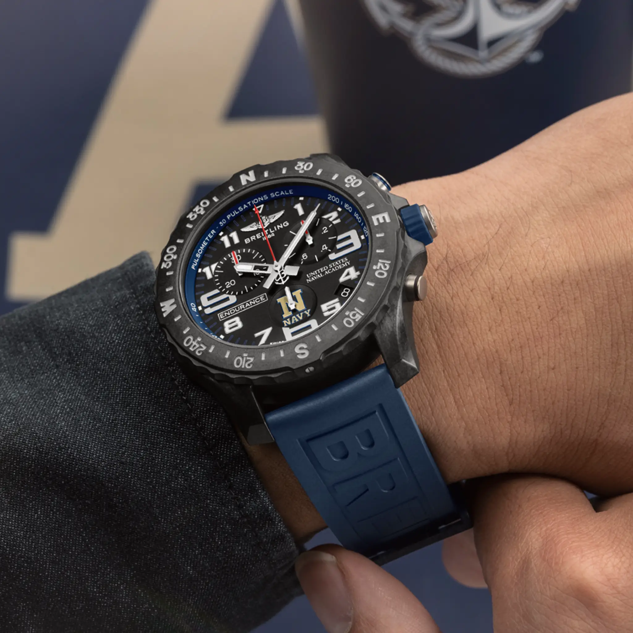 Breitling Professional Endurance Pro 44 United States Naval Academy? X823103C1B1S1 - Image 5