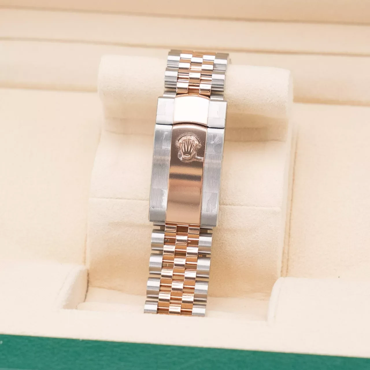 Rolex Datejust 41mm 126301 Sundust Index Oyster Steel and Everose Gold Watch - Image 11