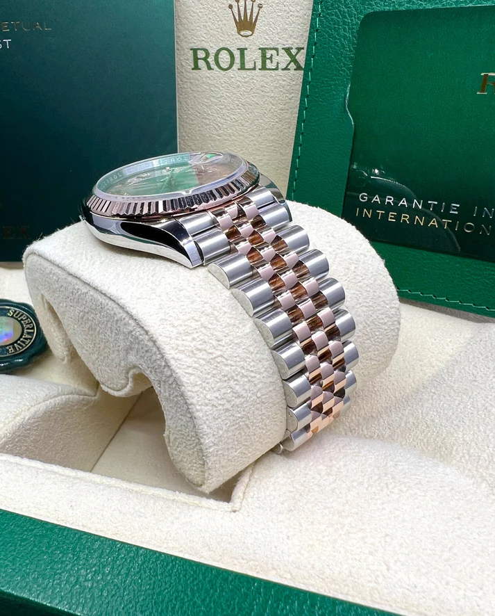 Rolex Datejust 36mm 126231 Rose Dial Oyster Bracelet - Image 7