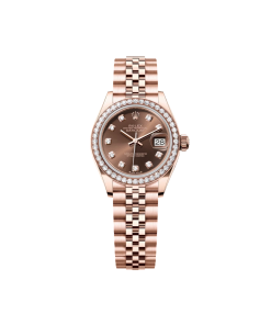 Rolex Lady-Datejust 28mm 279135RBR Chocolate Diamond Dial