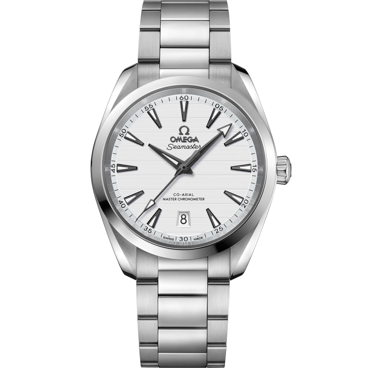 Omega Seamaster Aqua Terra 38mm Silver Dial Stainless Steel Bracelet 220.10.38.20.02.001