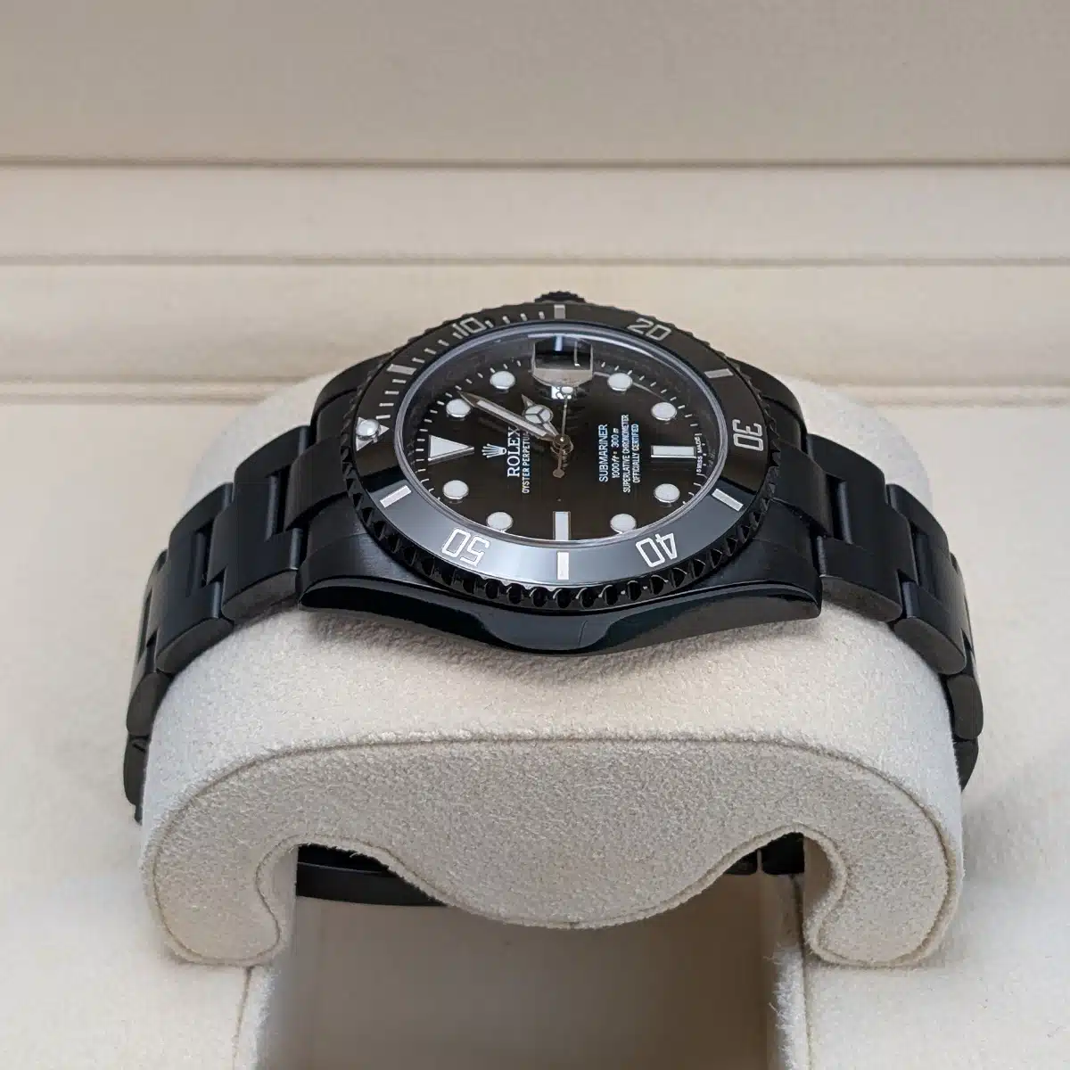 Rolex Submariner 40mm 116610LN Black Dial Black PVD Oyster Bracelet Watch - Image 3