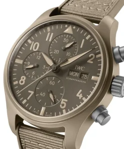 Alternative view of IWC Pilot's Watch Chronograph Mojave desert 42mm IW389402