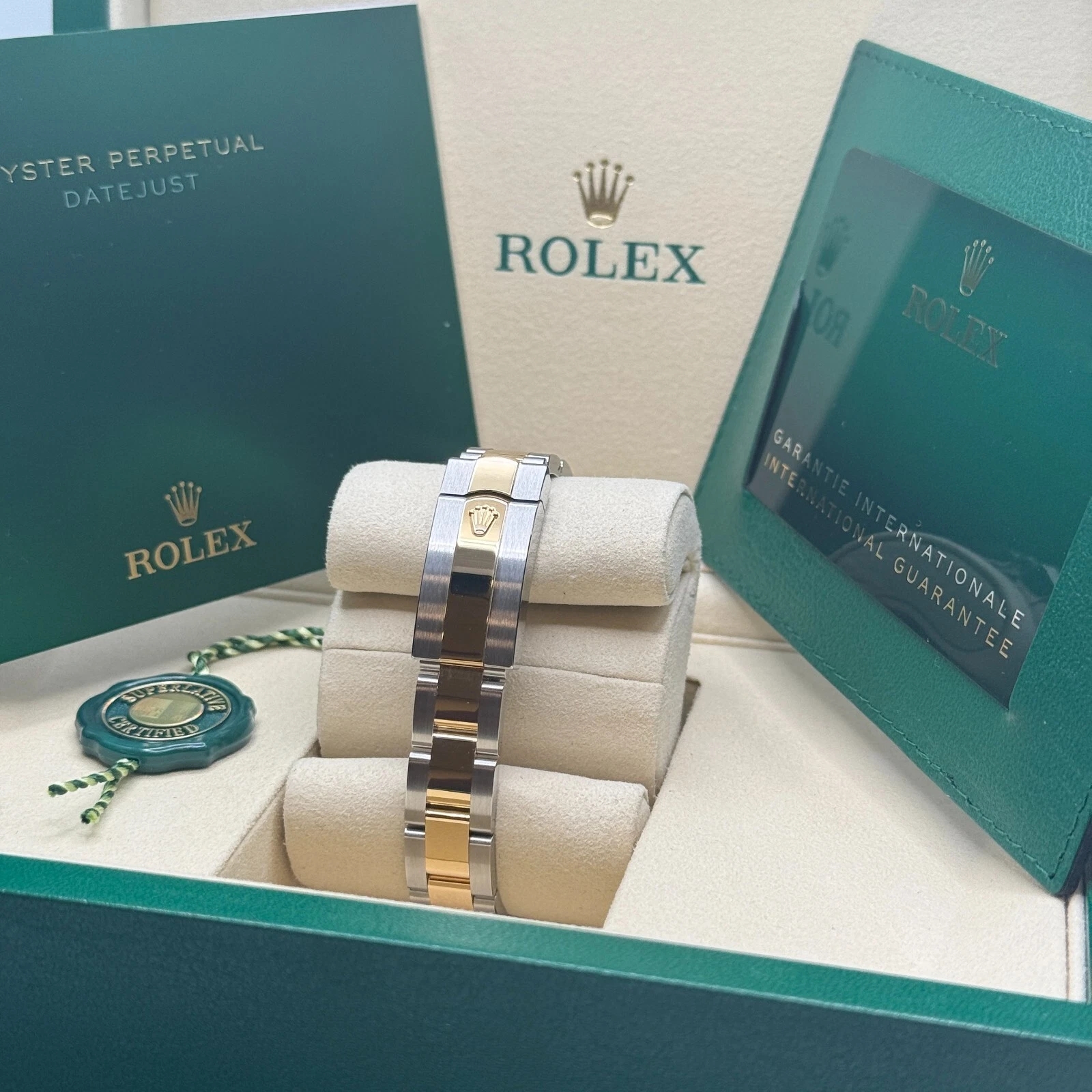 Rolex Lady-Datejust 28mm 279383RBR Silver Diamond Dial Yellow Rolesor Oyster Bracelet - Image 6