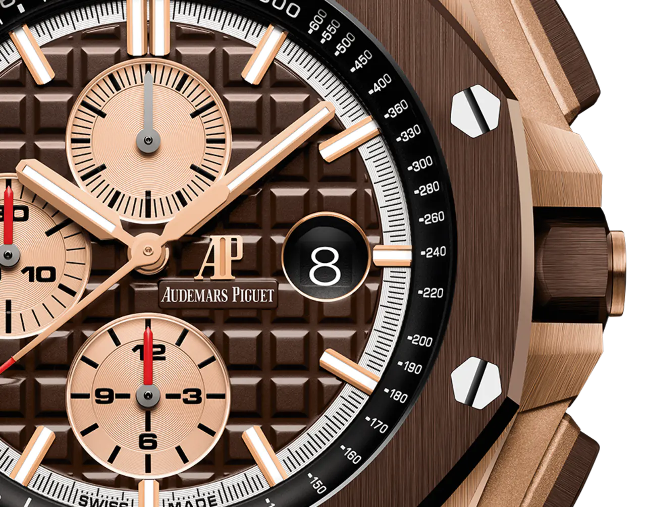 A&P OFFSHORE Pink Gold Brown Camouflage Dial CHRONOGRAPH 44mm 26401RO.OO.A087CA.01 - Image 3