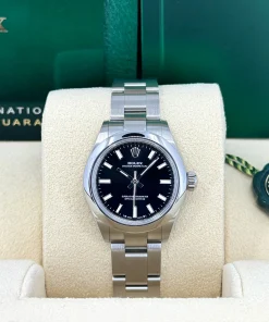 Alternative view of Rolex Oyster Perpetual 31mm 277200-0016 Black Dial Oyster Bracelet Watch