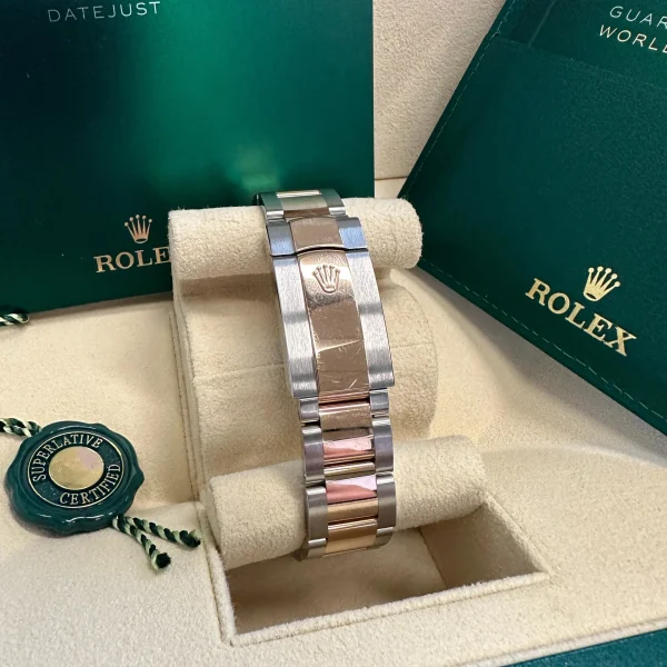 Rolex  Datejust 36mm 126231 Silver Palm Motif Dial Oyster Bracelet