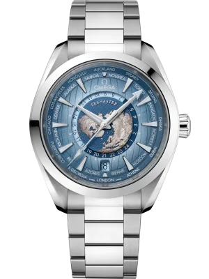 Omega Seamaster Aqua Terra 150M 43mm Blue Dial Stainless Steel Bracelet 220.10.43.22.03.002