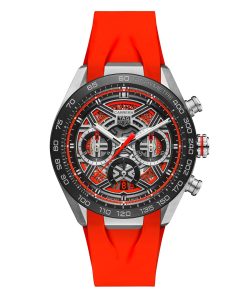 TAG Heuer Carrera Chronograph Extreme Sport 44mm Mens Watch Red CBU2082.FT6275
