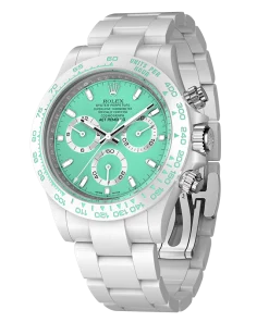 Alternative view of This product is out of stock. If you need to purchase it, please contact us to customize it.Rolex Daytona BISCAY GREEN WHITE CERAMIC