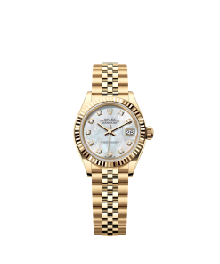 Alternative view of Rolex Lady-Datejust 28mm 279178 Mother-of-Pearl Diamonds Dial