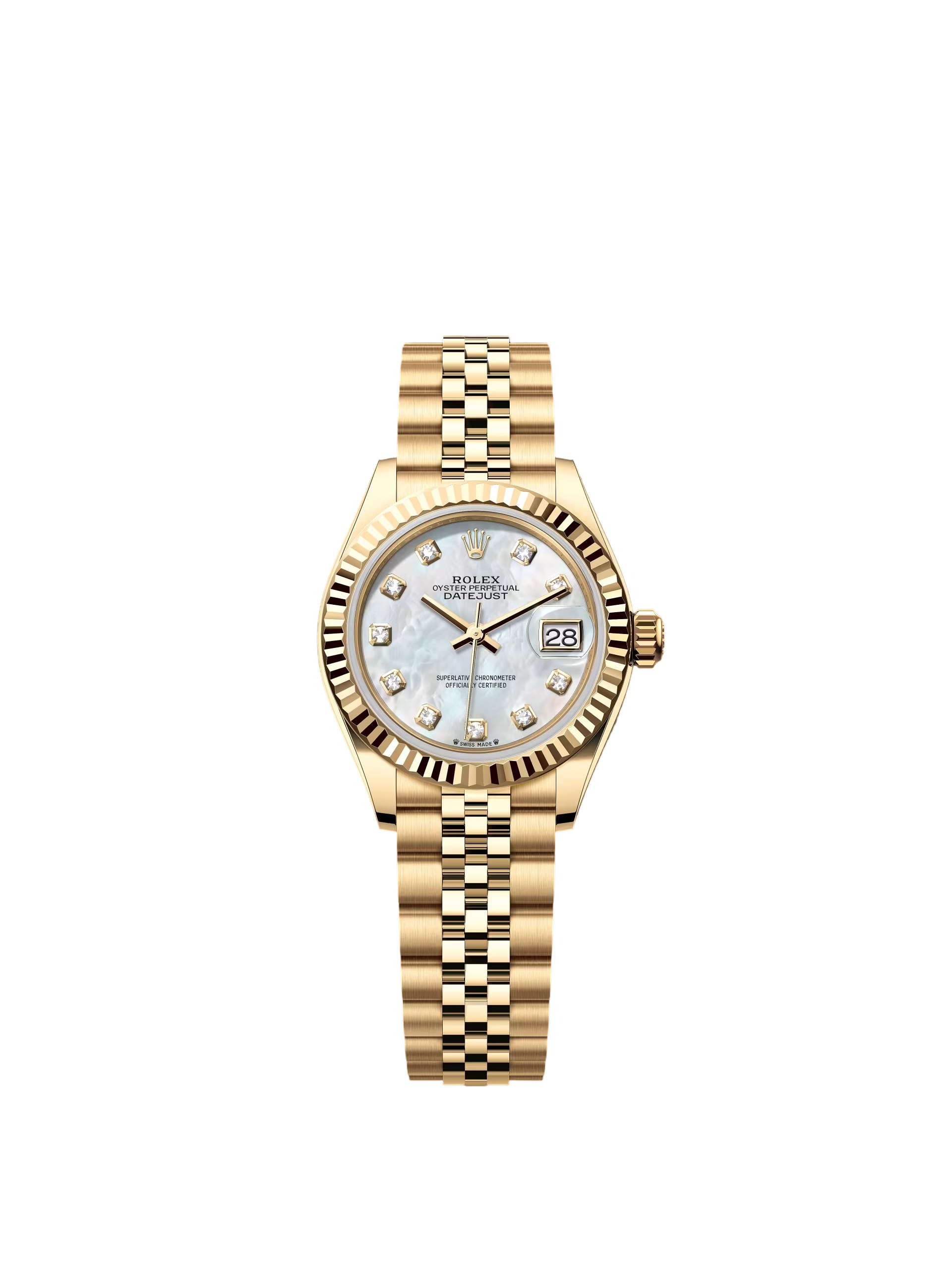 Rolex Lady-Datejust 28mm 279178 Mother-of-Pearl Diamonds Dial - Image 2