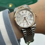 Rolex  Datejust 36mm 126201 Silver Dial Oyster Bracelet Watch