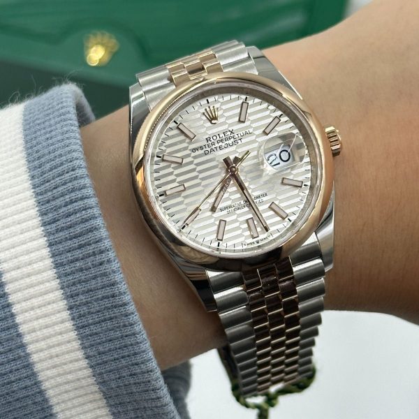 Rolex  Datejust 36mm 126201 Silver Dial Oyster Bracelet Watch