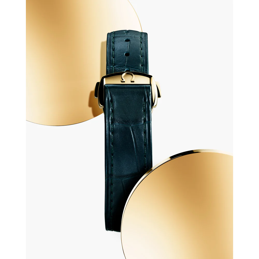 Omega Seamaster Aqua Terra Shades 34 mm Lagoon green Dial Moonshine™ 18k Yellow Gold Strap 220.53.34.20.10.001 - Image 5