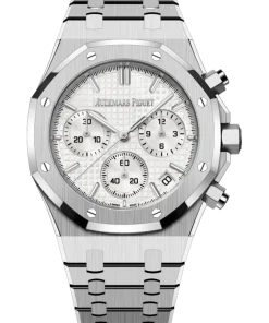 Audemars Piguet ROYAL OAK Silver-Toned Dial CHRONOGRAPH 41mm 26240ST.OO.132ST.03