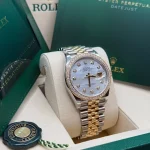 Rolex  Datejust 36mm 126283 White Mother-of-Pearl Dial Jubilee Bracelet Watch