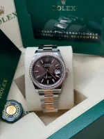 Rolex  Datejust 36mm 126281 Chocolate Dial Oyster Bracelet