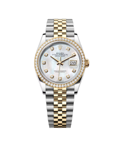 Rolex  Datejust 36mm 126283 White Mother-of-Pearl Dial Jubilee Bracelet Watch