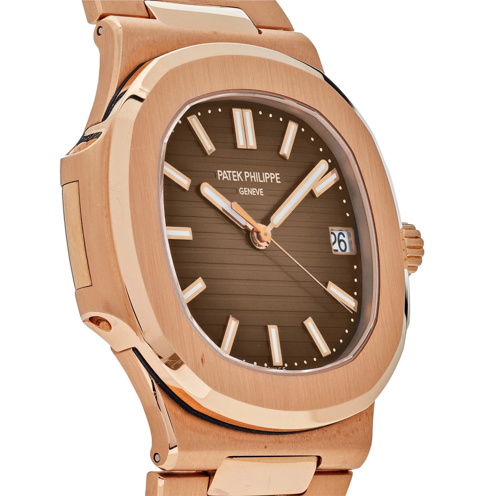 Patek Philippe Nautilus Rose Gold 5711-1R-001 with Light/Dark Brown Gradated dial - Image 6