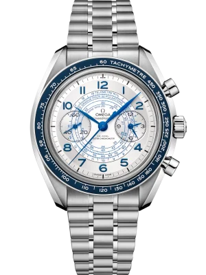 Omega Speedmaster Chronoscope Silver Dial 43mm Stainless Steel Bracelet 329.30.43.51.02.001