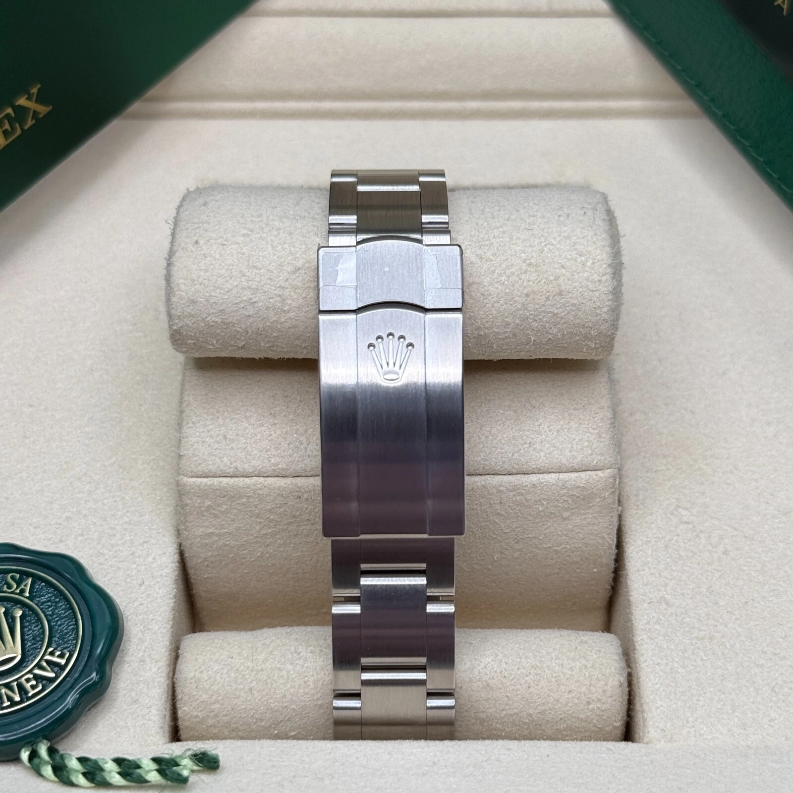 Rolex Oyster Perpetual 31mm 277200-0007 Turquoise Dial Oyster Bracelet Watch - Image 7