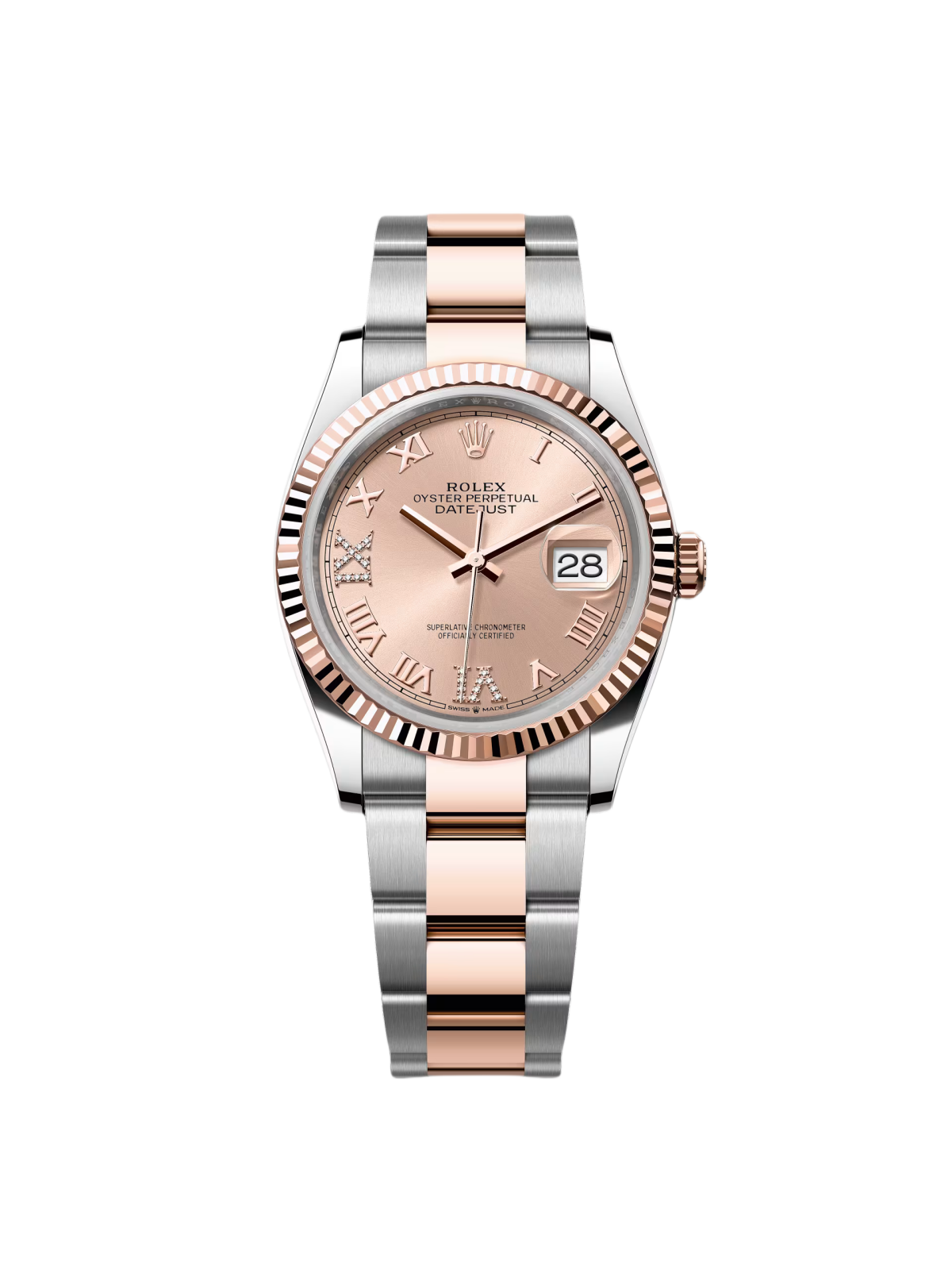 Rolex Datejust 36mm 126231 Rose Dial Oyster Bracelet - Image 2