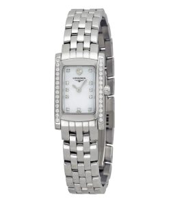 Longines Women's L51580926 Dolce Vita Diamond Stainless Steel Watch