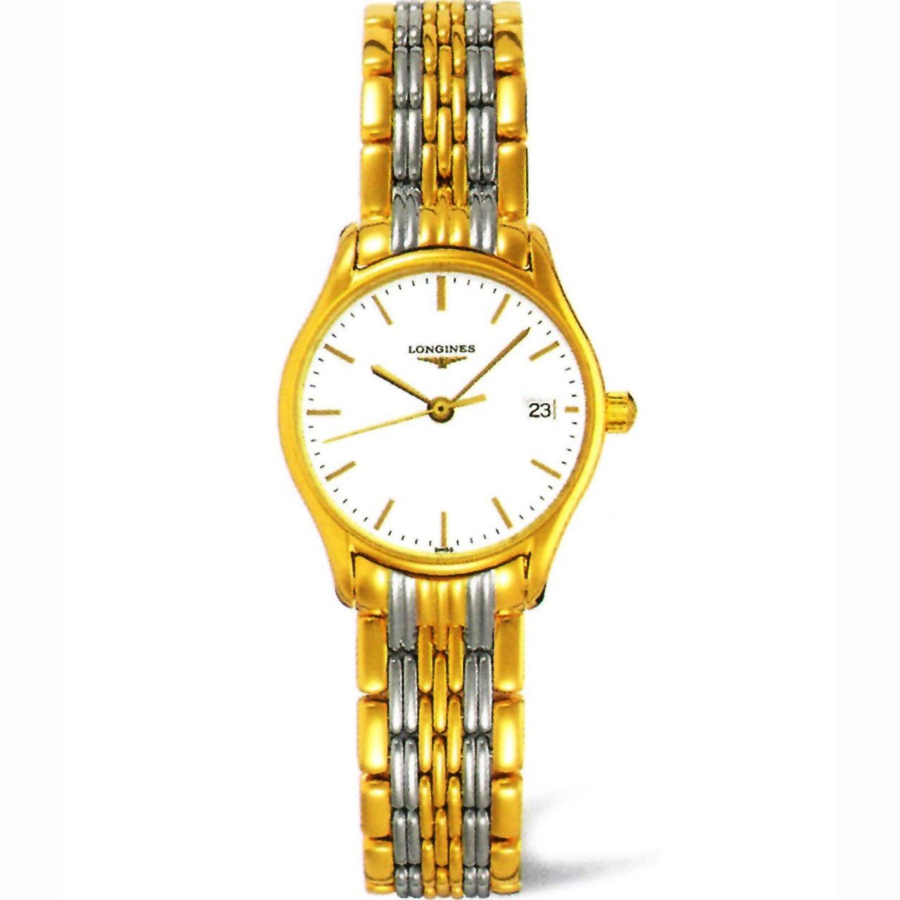 Longines Women's L4.259.2.12.7 Lyre Two-Tone Stainless Steel Watch