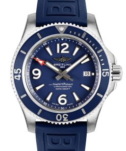 Breitling Superocean 44 Blue Rubber A17367D81C1S1