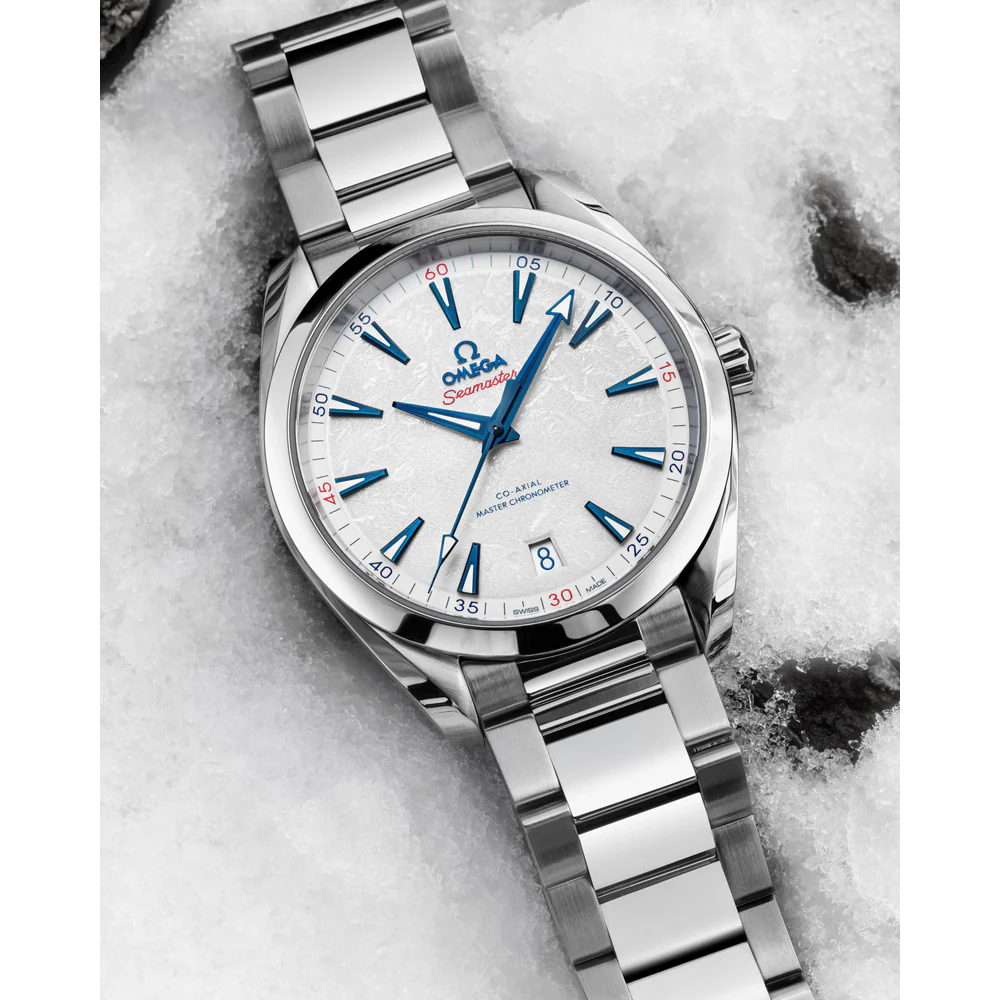 OMEGA Seamaster Aqua Terra 41mm White Dial Stainless Steel Bracelet 522.10.41.21.04.001 - Image 4