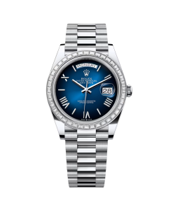 Rolex Day-Date 40mm 228396TBR-0042 Blue ombré Roman Dial