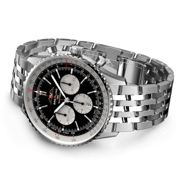 ??Breitling AB0137211B1A1 Navitimer B01 Black Dial - ??ew