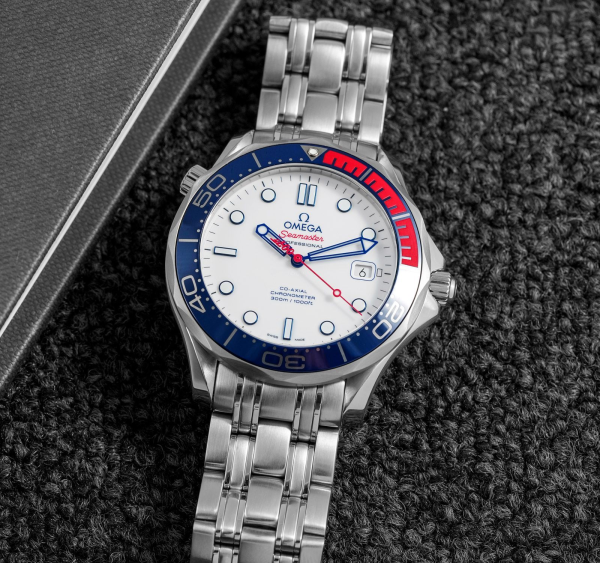 Omega Seamaster James Bond 007 Commander Limited Edition Steel Watch 41mm 212.32.41.20.04.001