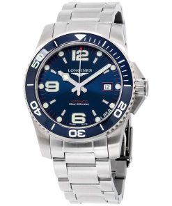 Longines Men's L37424986 USA Exclusive HydroConquest Stainless Steel Watch