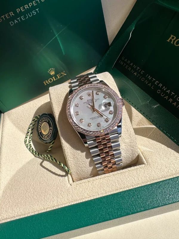 Rolex  Datejust 36mm 126281 Mother-of-Pearl Dial Jubilee Bracelet