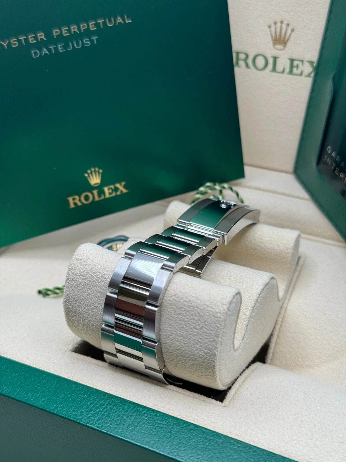 Rolex Datejust 41mm 126334 Black Diamond Oyster Stainless Steel Mens Watch - Image 8