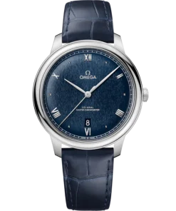 Omega De Ville Prestige 40 mm Blue Dial Stainless Steel Strap 434.13.40.20.03.001