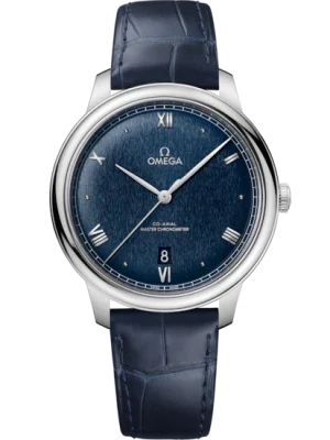 Omega De Ville Prestige 40 mm Blue Dial Stainless Steel Strap 434.13.40.20.03.001