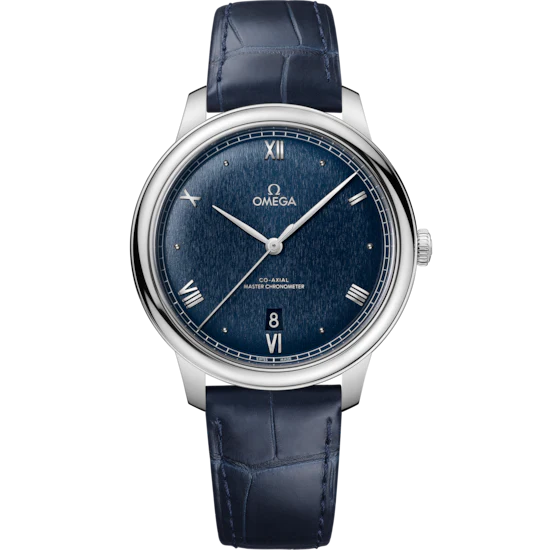 Omega De Ville Prestige 40 mm Blue Dial Stainless Steel Strap 434.13.40.20.03.001