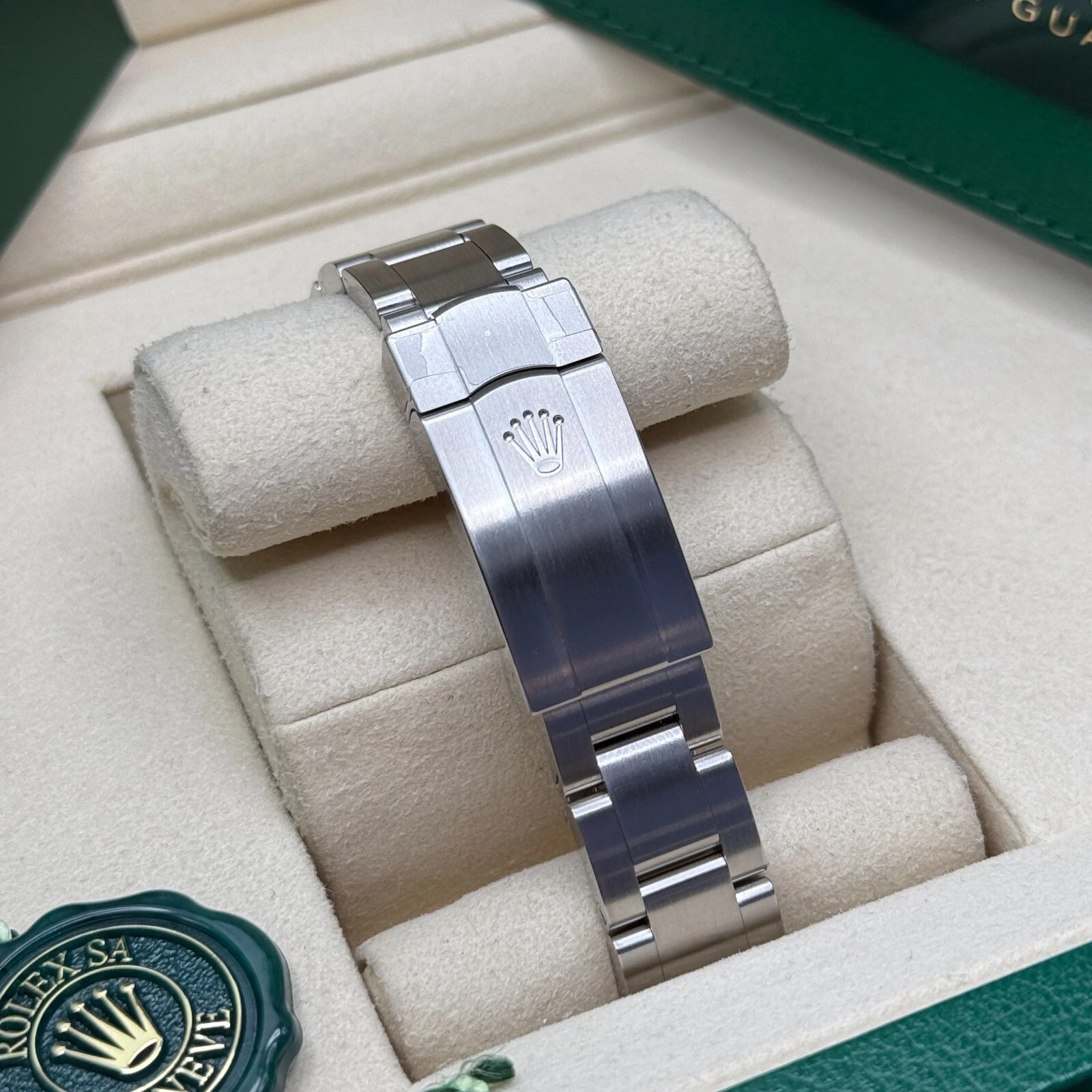 Rolex Oyster Perpetual 31mm 277200-0007 Turquoise Dial Oyster Bracelet Watch - Image 8